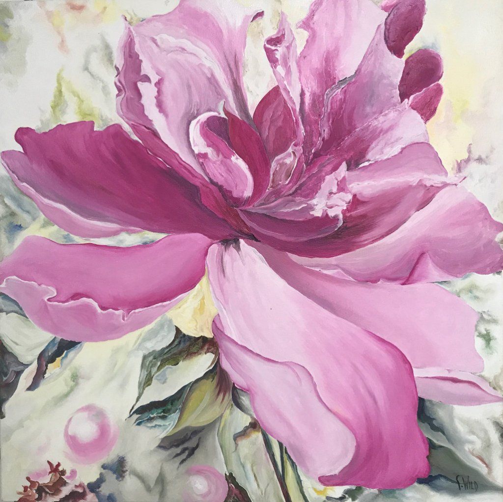 Pivoine
huile sur toile